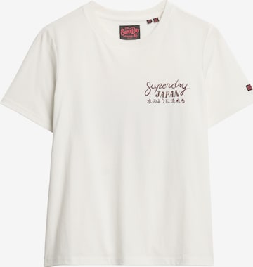 SuperdryMajica 'TOKYO' - bijela boja: prednji dio