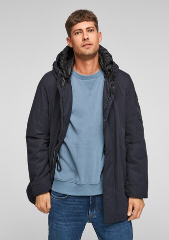 s.Oliver Between-Seasons Parka in Blue: front