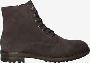 BLACKSTONE Schnürboots 'LESTER' in Grau: Vorderseite