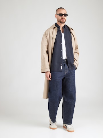 Jack & Jones Premium Regular fit Skjorta 'JPRBLUHARVEY' i blå