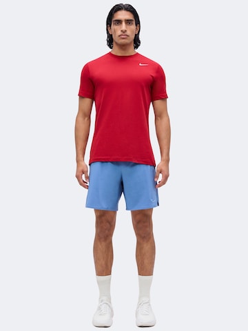 raudona NIKE Sportiniai marškinėliai