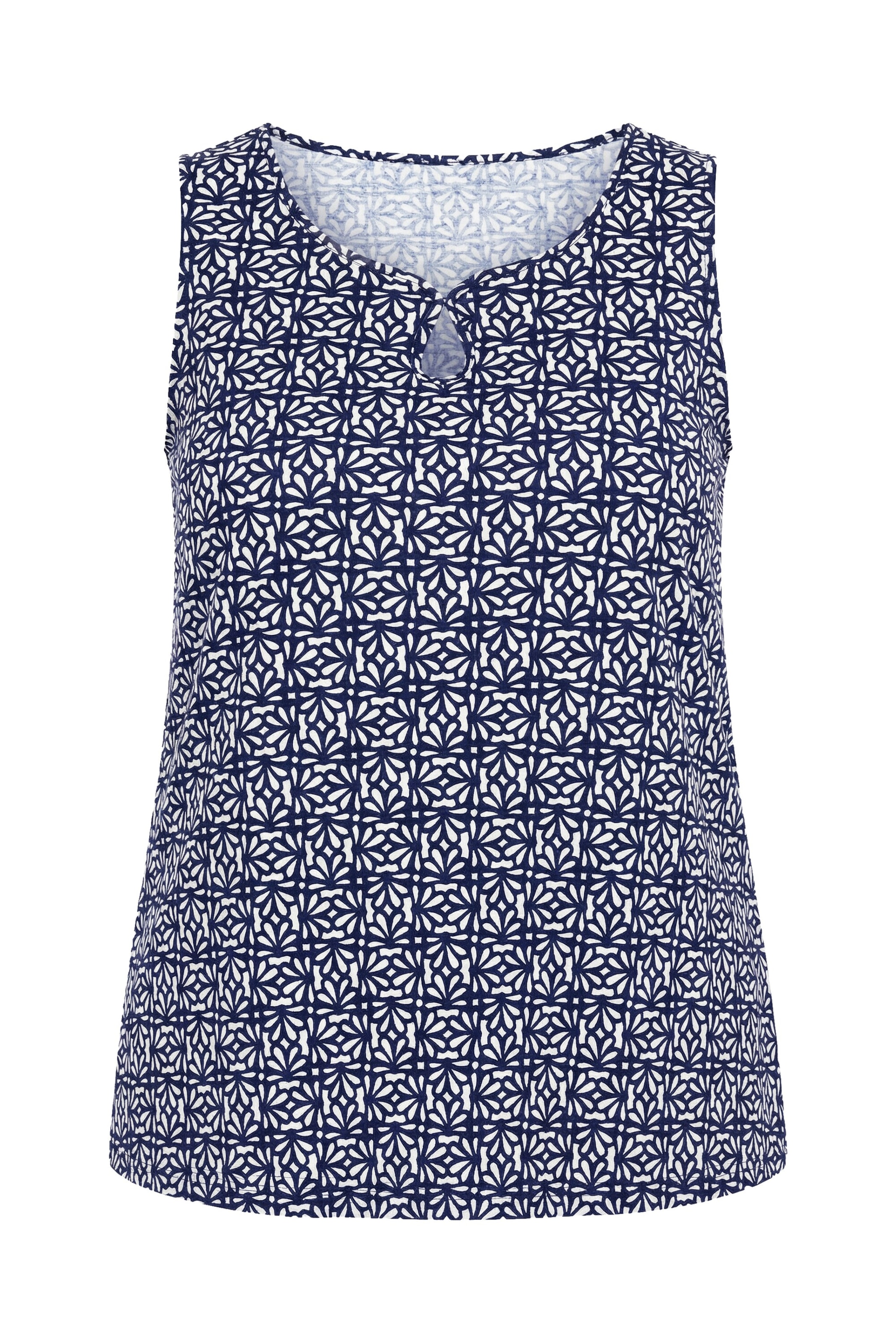 Ulla Popken Top in Blue: front