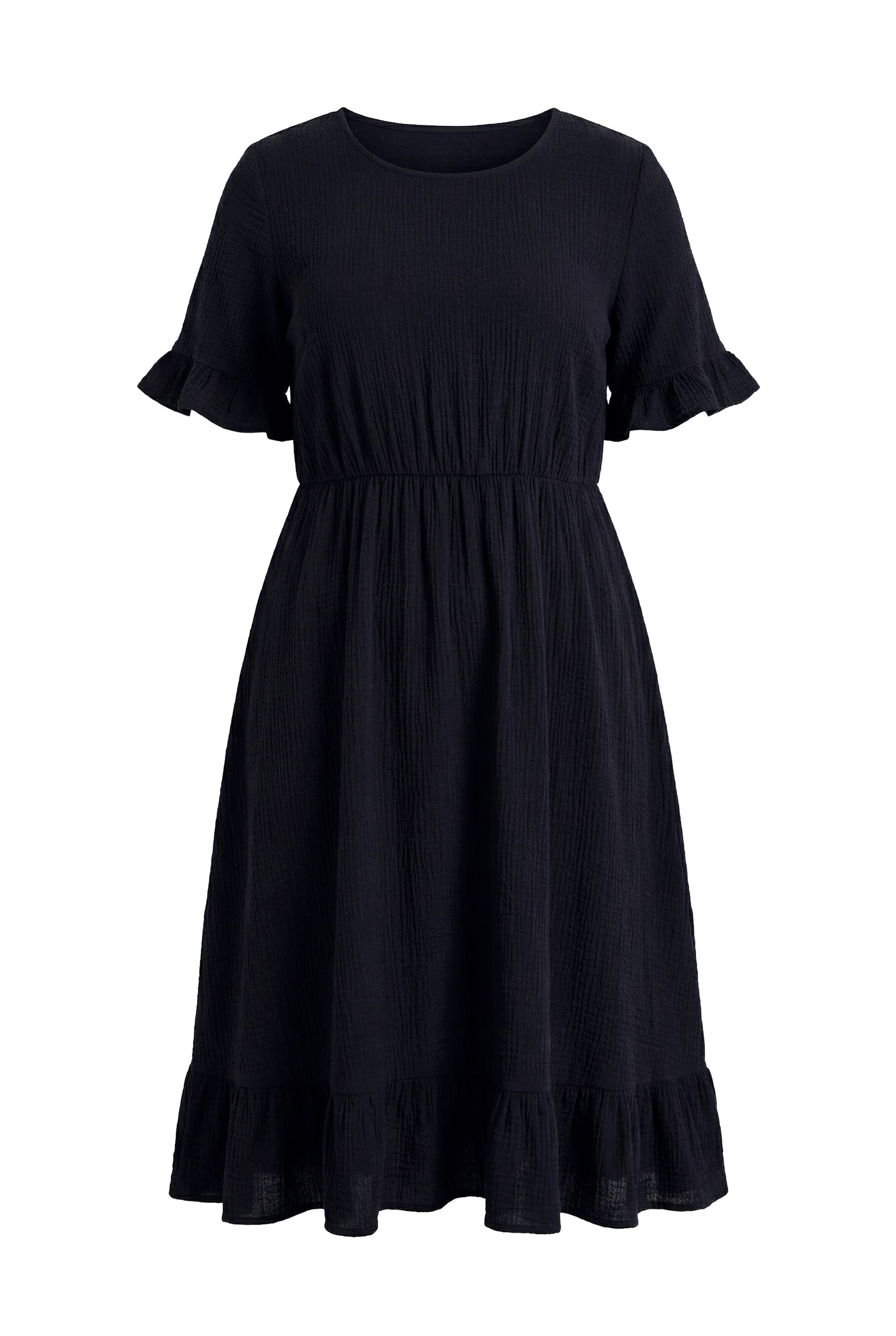 MIAMODA Kleid in Schwarz: Vorderseite