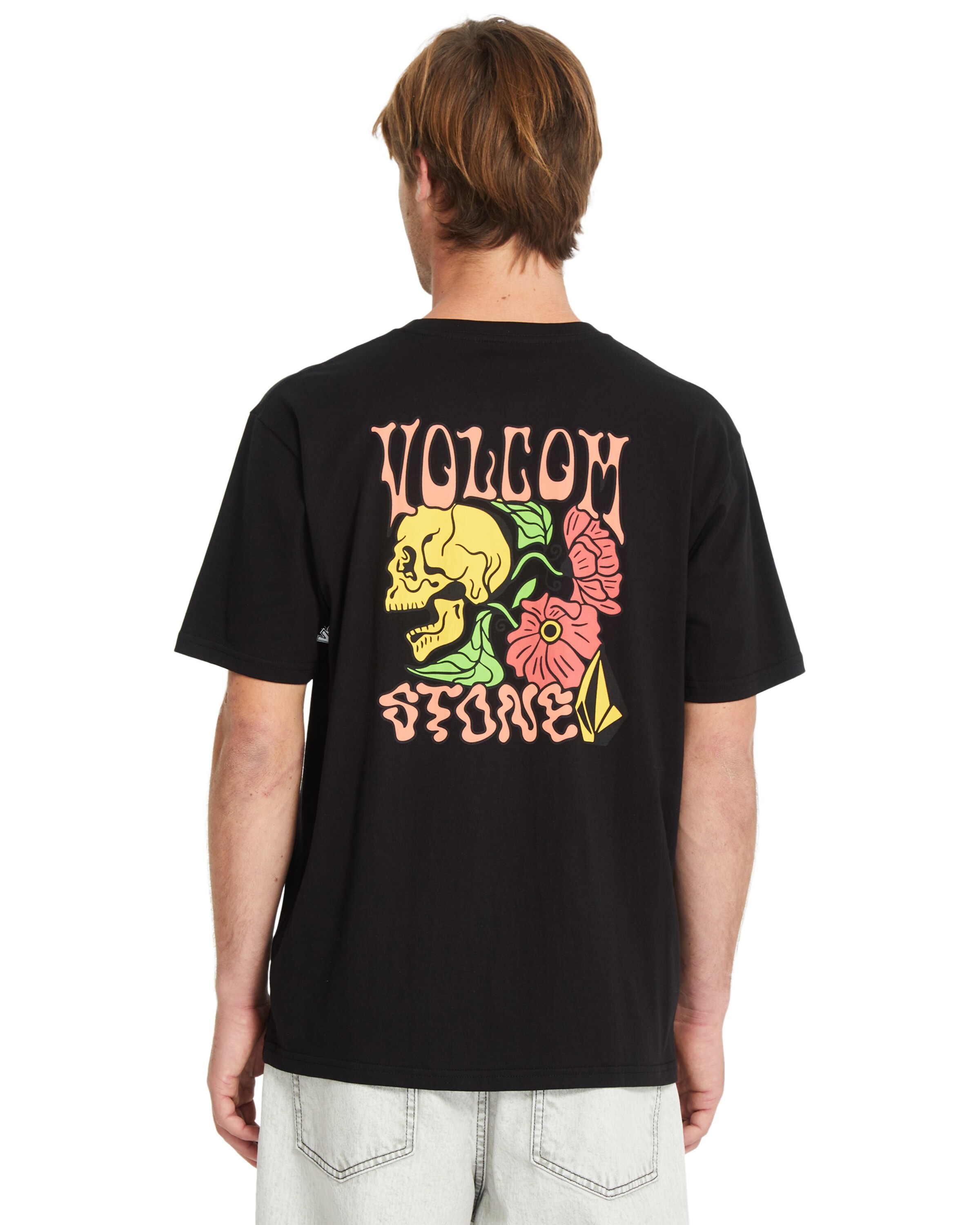 Volcom T-Shirt 'Toofflow' in Schwarz: Vorderseite