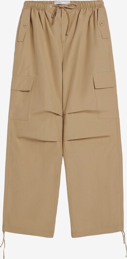 Pantaloni cargo Bershka di colore beige scuro, Visualizzazione prodotti