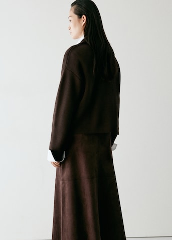 MANGO Skirt 'TOR' in Brown: back