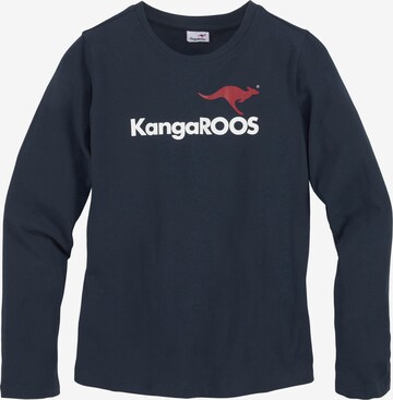 KangaROOS Shirt in Blue: front