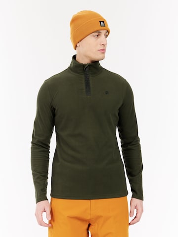 PROTEST Sportsweatshirt 'PRTReperfecto' in Groen: voorkant