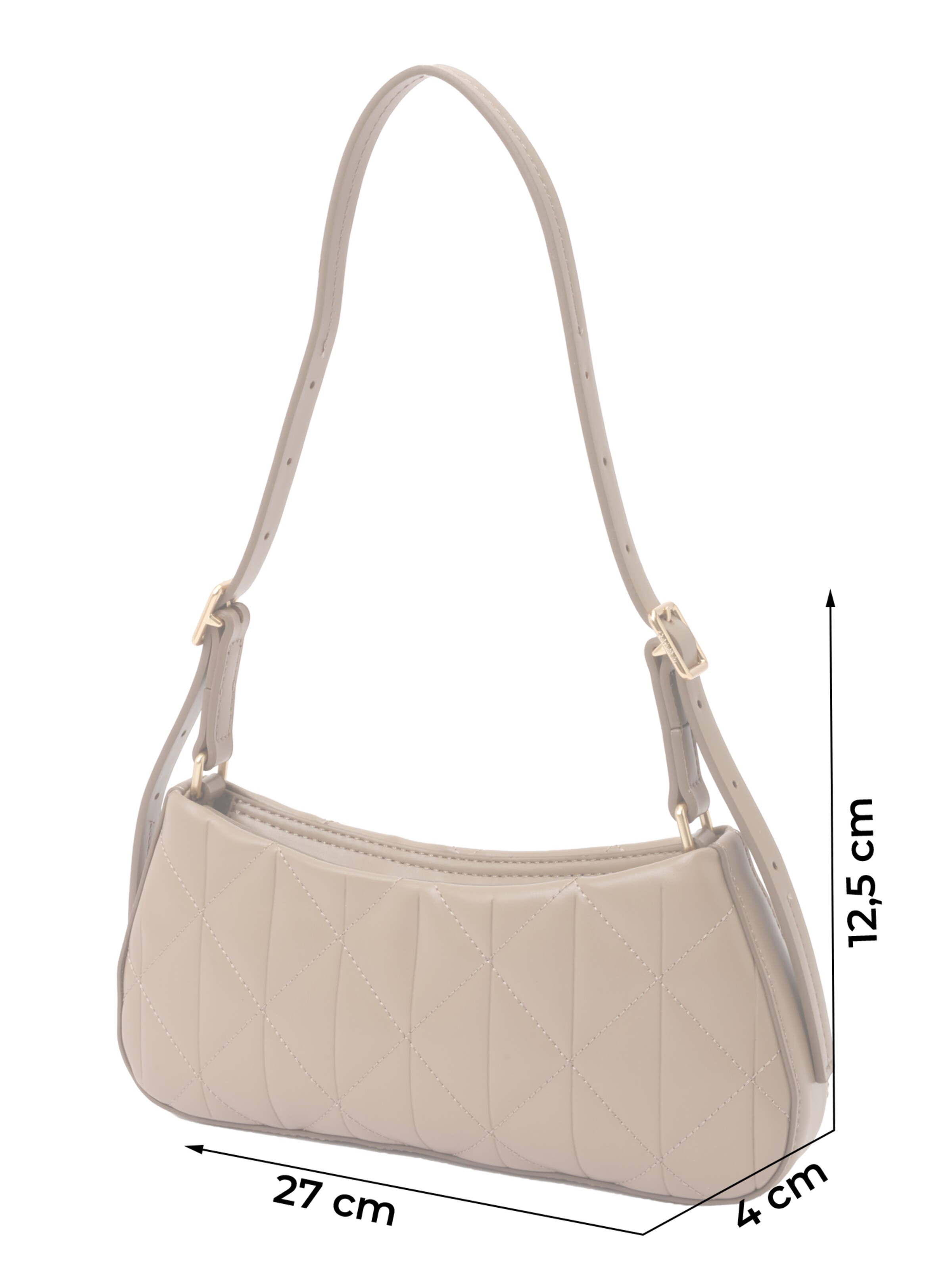 Calvin Klein Schultertasche in Braun: Vorderseite