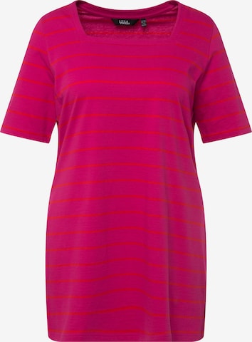 Ulla Popken Shirt in Roze: voorkant