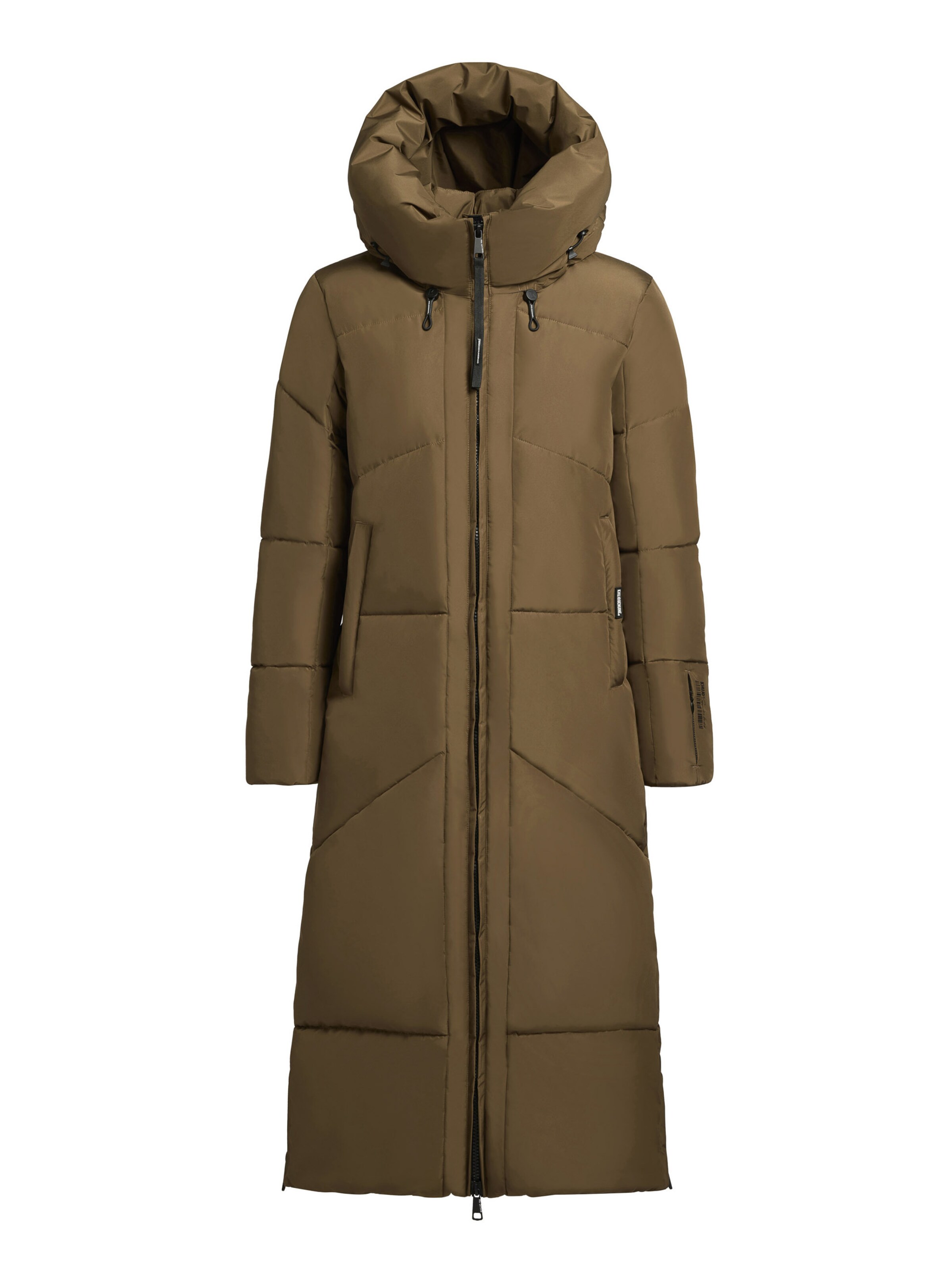 Manteau D'hiver Matelassé Khujo Aribay 6 Pour Femme - Longueur Genou, Doublure Polaire, Fermeture Bidirectionnelle