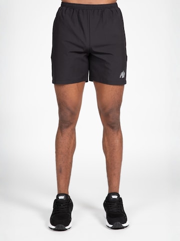 Regular Pantalon fonctionnel 'Lubec' Gorilla Wear en noir : devant