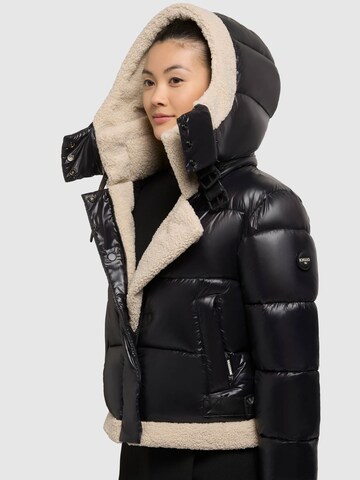 khujo Winterjacke 'NESSIE2'‌‌‌‌‌‌‌ in Schwarz