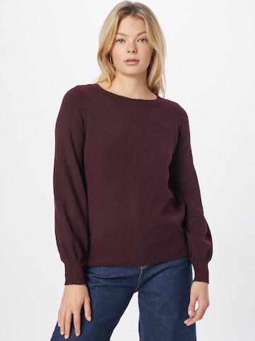 VERO MODA Pullover 'Brilliant' i rød: forside