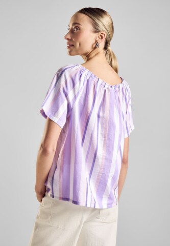 STREET ONE Bluse in Lila