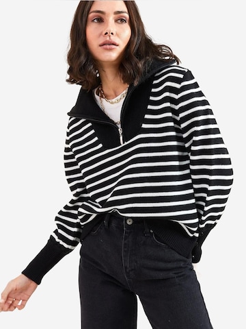 Pull-over 'Pullover' Bianco Lucci en noir