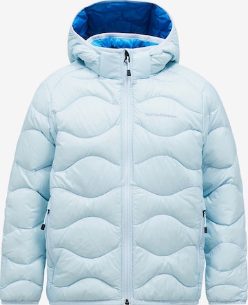 PEAK PERFORMANCE Winterjas in Blauw: voorkant