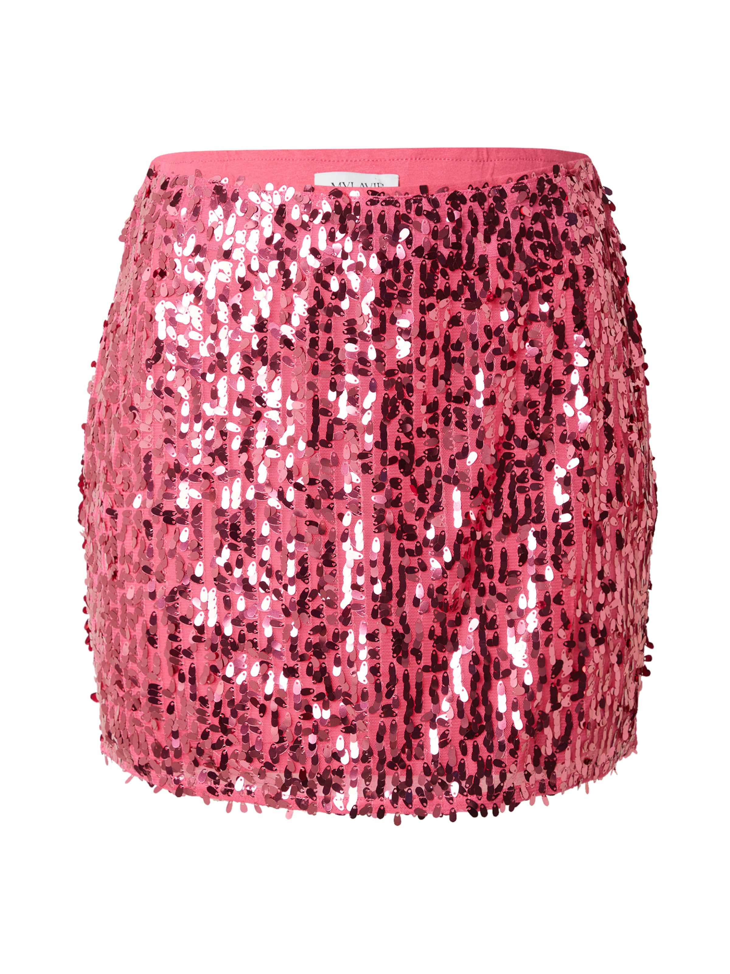 Jupe 'Linn' MYLAVIE by Sarah Harrison en rose : devant