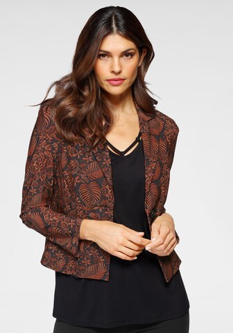 Select By Hermann Lange Blazer in Brown: front