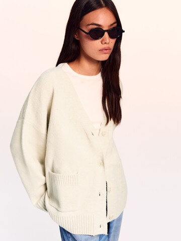 Bershka Kardigán - Žltá: predná strana