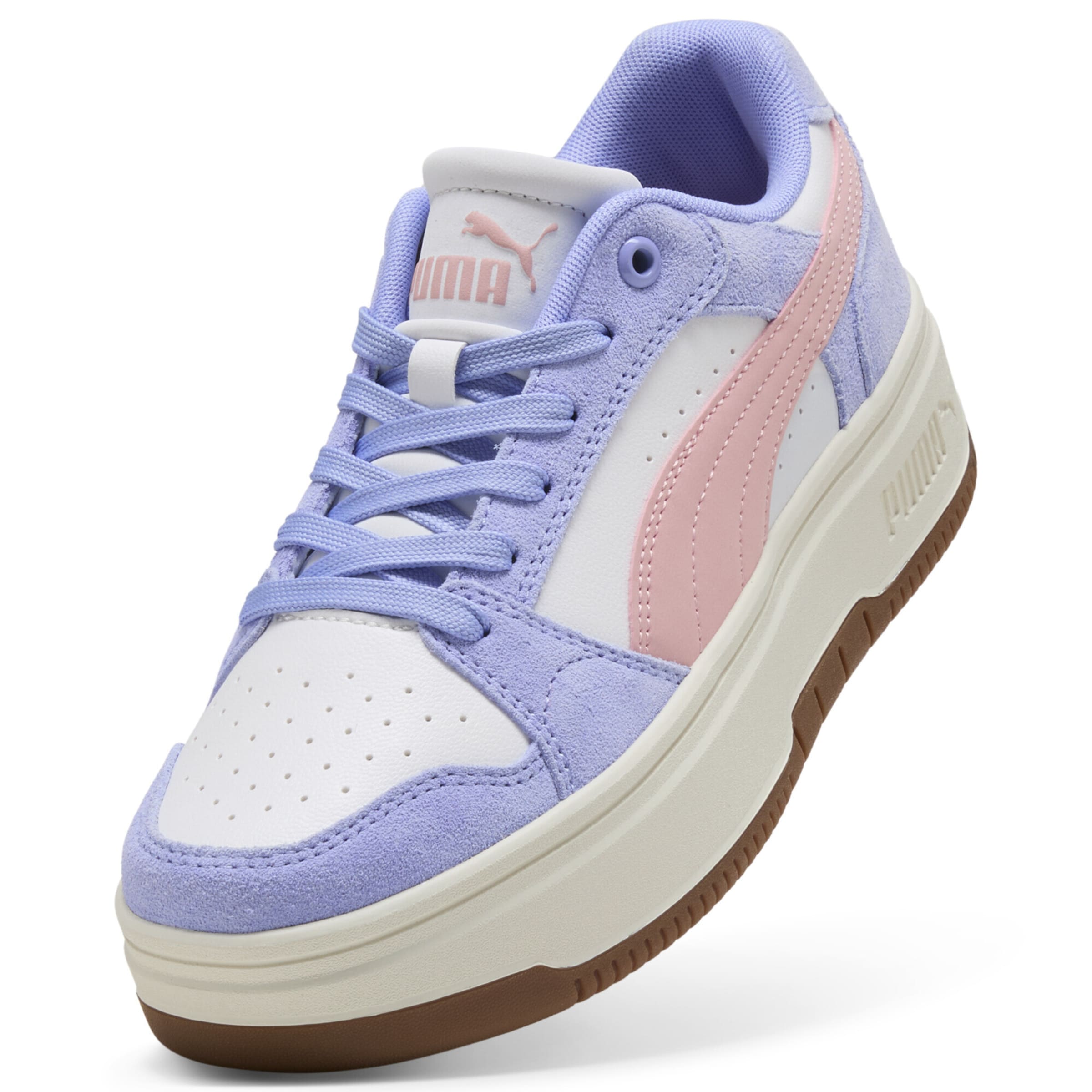 PUMA Sneakers laag 'Rebound Femme' in Lila: voorkant