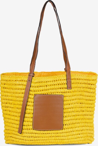 styleBREAKER Shopper in Gelb: Vorderseite
