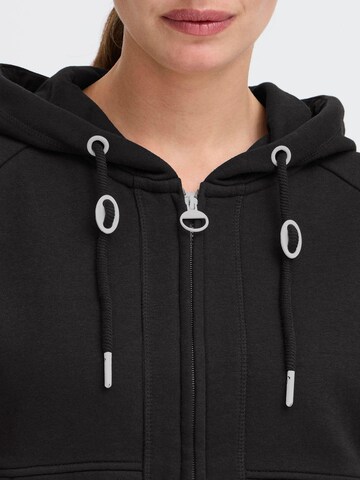 Oxmo Sweatvest ' OXAndie ' in Zwart
