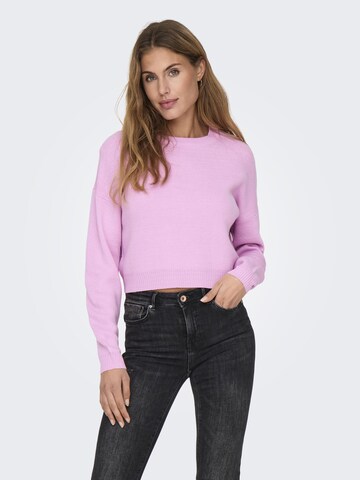ONLY Trui 'ONLBetty' in Roze: voorkant
