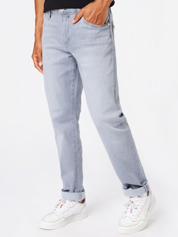Mavi Regular Jeans 'Marcus' in Grijs: voorkant