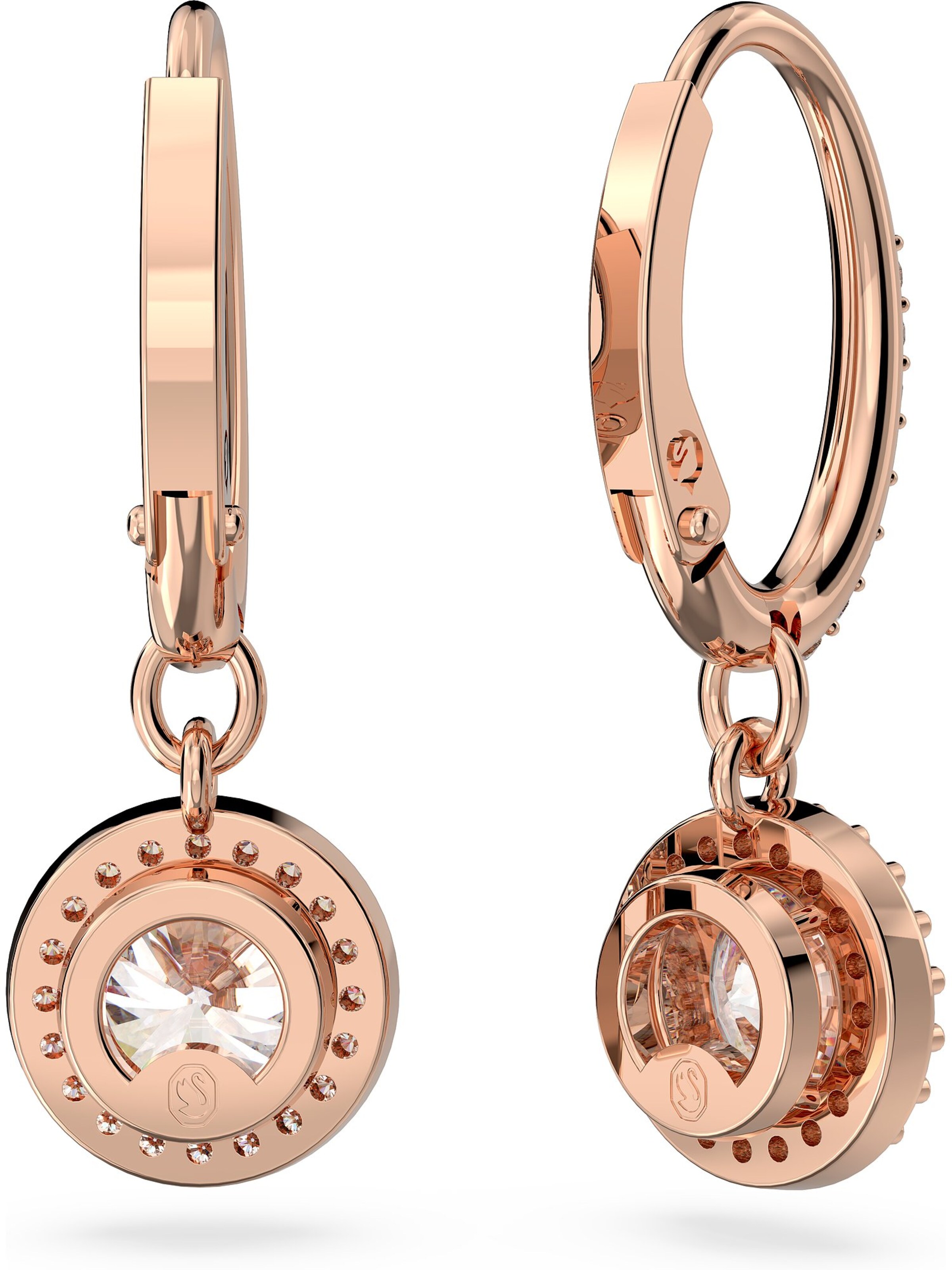 Swarovski Oorbellen in Roze