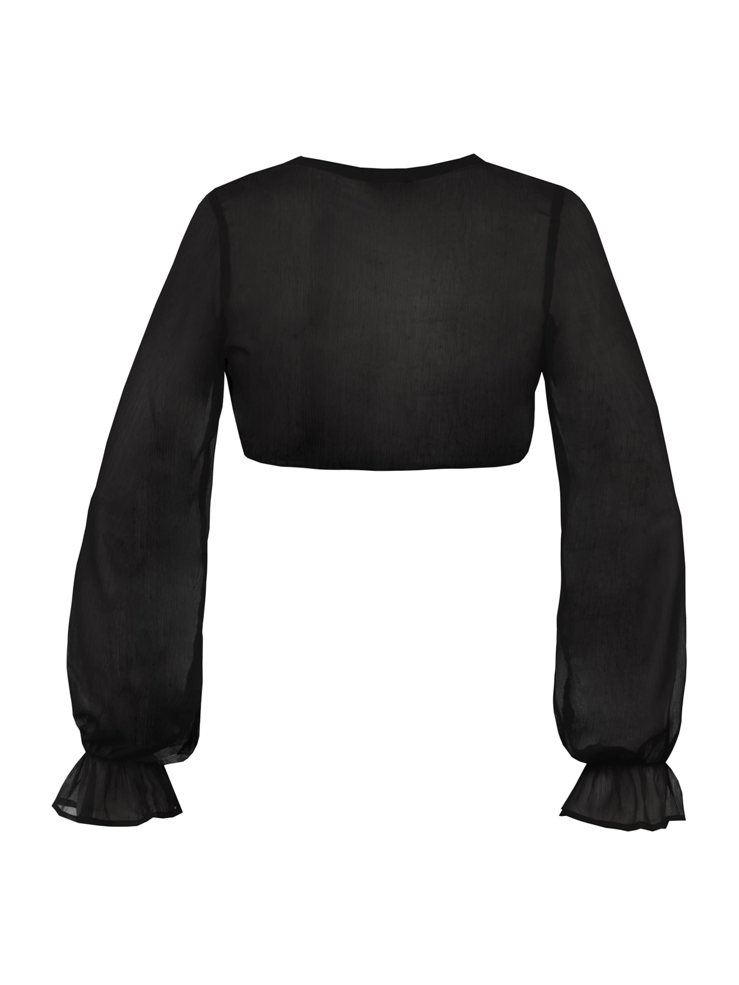 MARJO Blúzka 'Arnstein' - Čierna