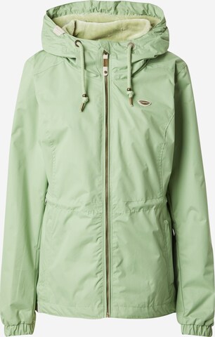 Veste mi-saison 'DANKKA' Ragwear en vert : devant