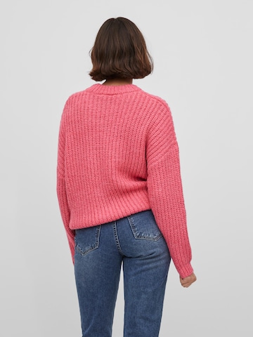 VILA Sweater 'Suba' in Pink