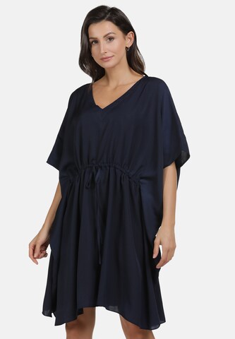 usha BLACK LABEL Zomerjurk in Blauw: voorkant