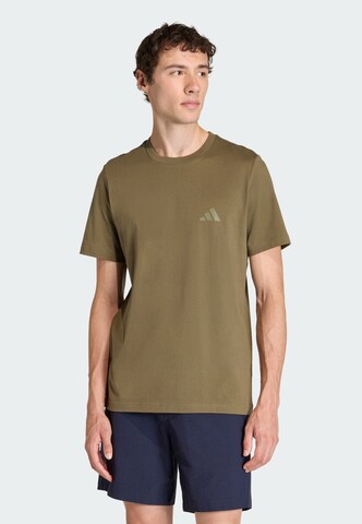 T-Shirt fonctionnel 'Mountain' ADIDAS TERREX en vert : devant