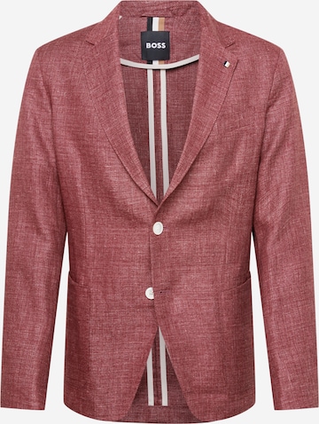BOSS Black Suit Jacket 'Hanry' in Red: front