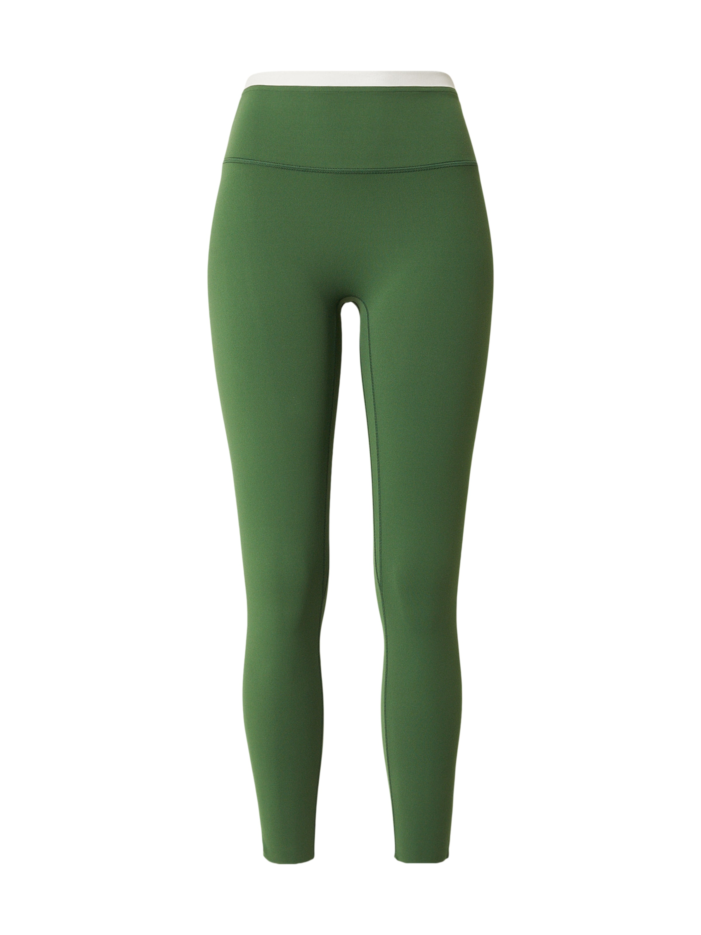 Skinny Pantaloni sport 'STUDIOFLEX' de la Abercrombie & Fitch pe verde: față