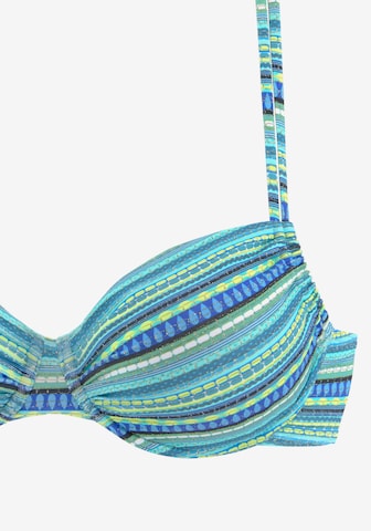 mėlyna LASCANA Plati Bikinis