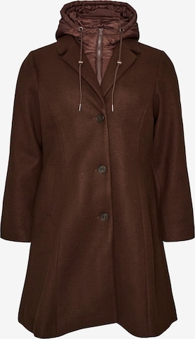 Manteau mi-saison 'Mcallie' Zizzi en marron : devant