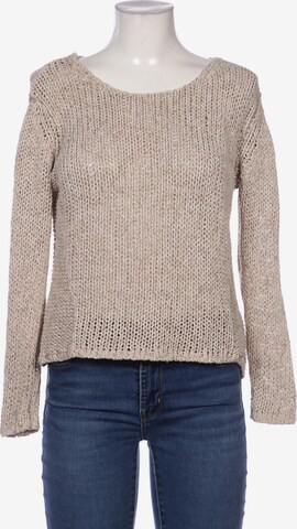 LAURA SCOTT Pullover S in Beige: predná strana