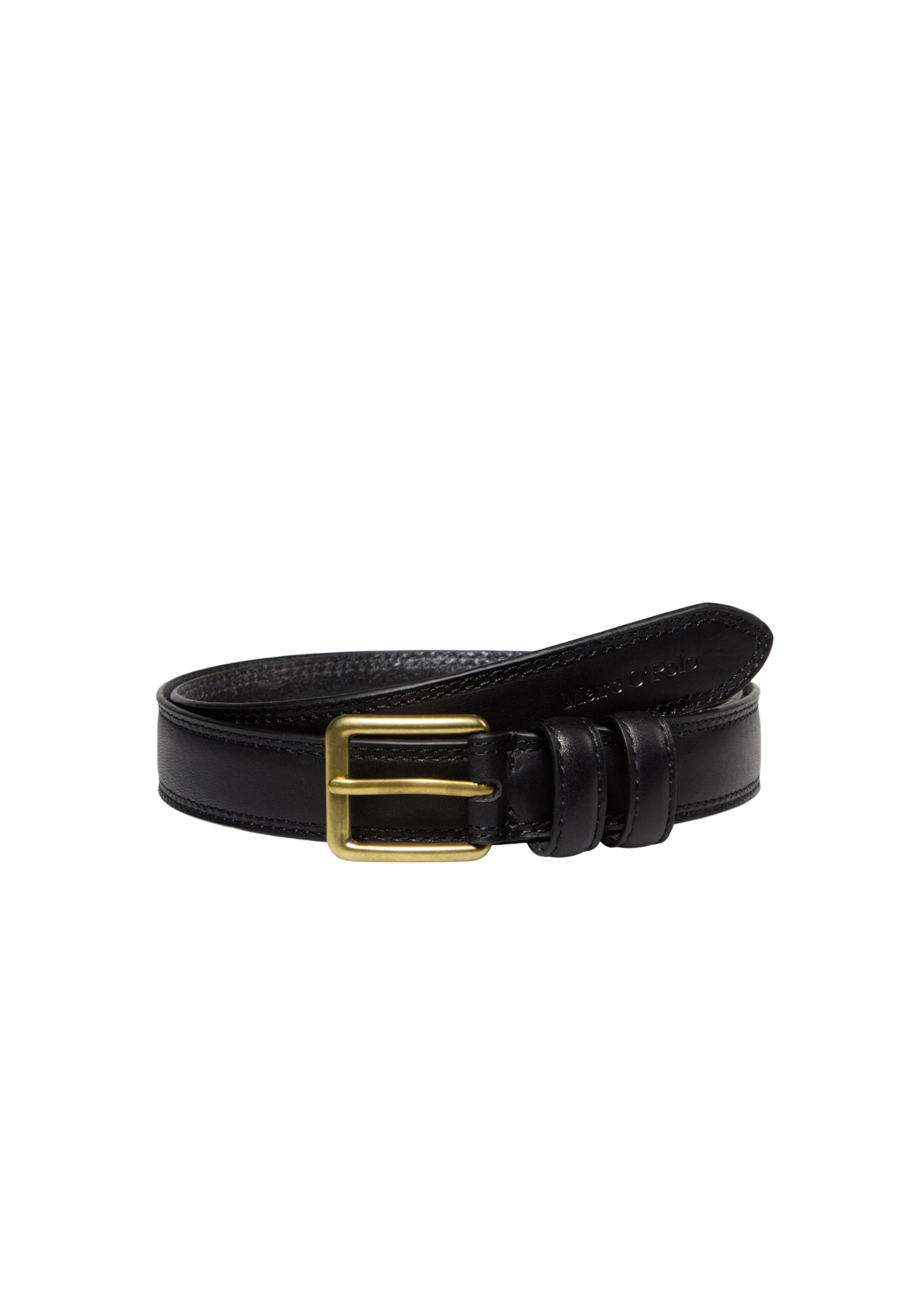 Marc O'Polo Belt in Black: front