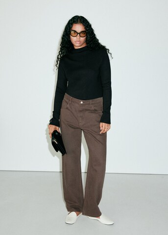 MANGO Sweater 'HIELO' in Black