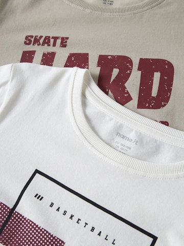 NAME IT Shirt 'NKMVux' in Brown