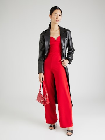 SISTERS POINT Jumpsuit 'No-Ju' in Rot