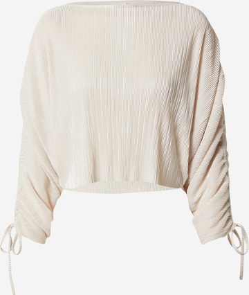 ABOUT YOU x Laura Giurcanu Shirt 'COSIMA' in Beige: predná strana