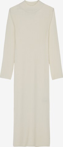Marc O'Polo Gebreide jurk in Wit: voorkant