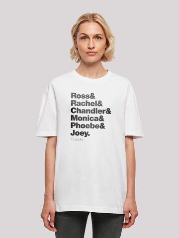 F4NT4STIC Shirt 'First Names' in White: front