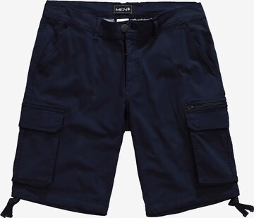 Regular Pantalon cargo Men Plus en noir : devant