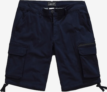 Regular Pantalon cargo Men Plus en noir : devant