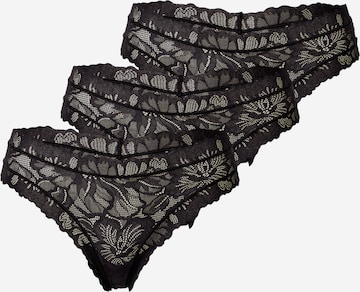 Slip 'Blenda' Lindex en noir : devant
